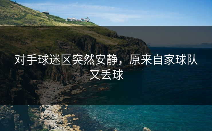 对手球迷区突然安静，原来自家球队又丢球